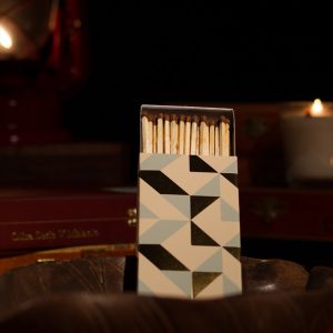 Colette Graphic Gold Foil Matches