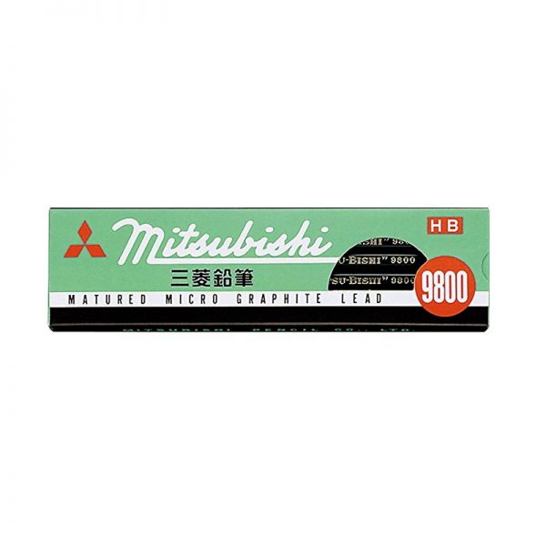 Mitsubishi 9800 HB Pencils (Box of 12) - Image 2